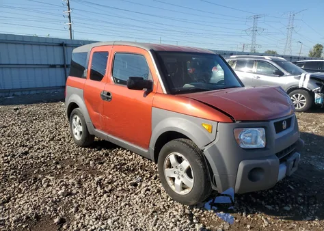 2004 Honda Element Ex from USA, damaged, VIN 5J6YH28614L034303